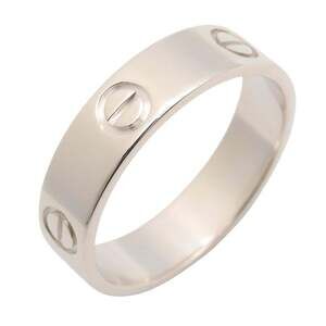 CARTIER Authentic 18k Silver Love Ring
